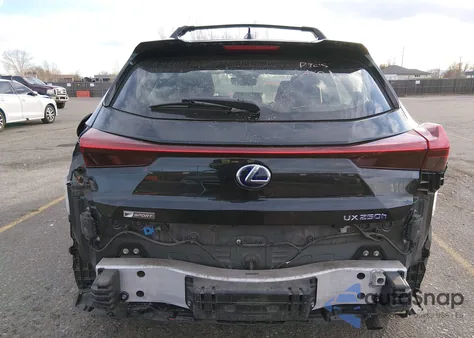 2021 Lexus Ux 250H F Sport z USA, uszkodzony, nr VIN JTHR9JBH2M2039557
